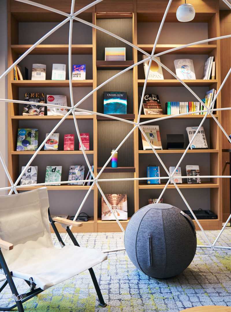 アイデアの種が生まれるコワーキングスペース／本社別館